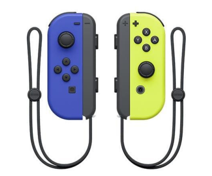 Akcesoria do konsol Nintendo Switch Joy-Con Controller - Niebieski / Zółty